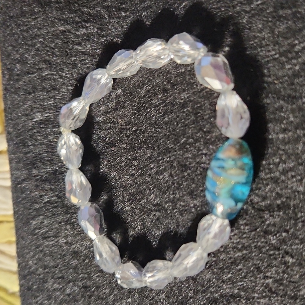 handcrafted beaded bracelet